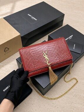 YSL Kate Medium Leather Tassel Bag | New / Unused